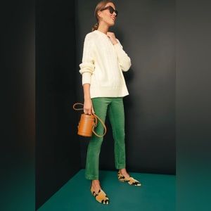 TUCKERNUCK Green Corduroy Ashford Pants Size Small